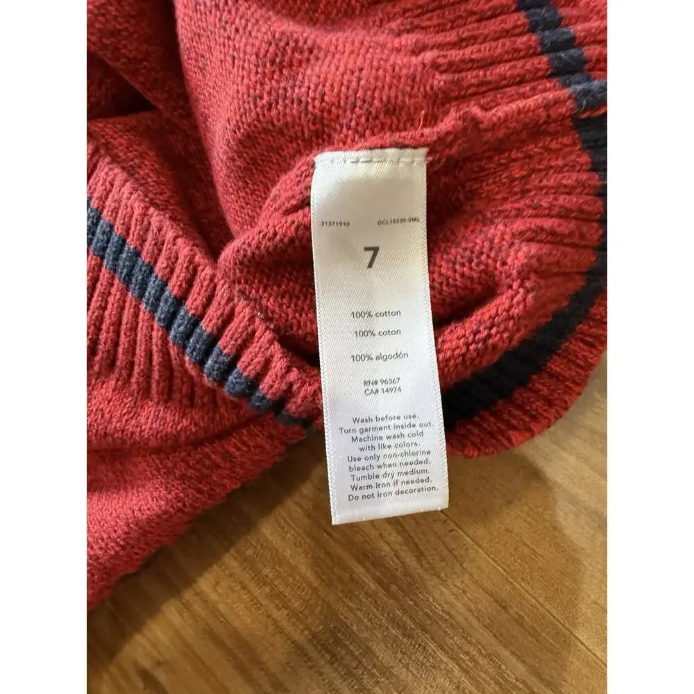 BOYS‎ Oshkosh B'Gosh PULL-OVER SWEATER LONG SLEEVE SZ 7